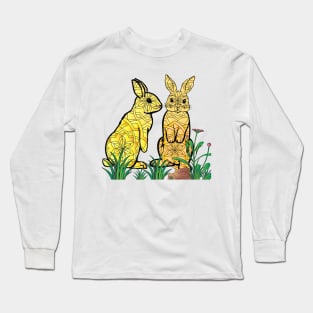 Ribby Rabbits Long Sleeve T-Shirt